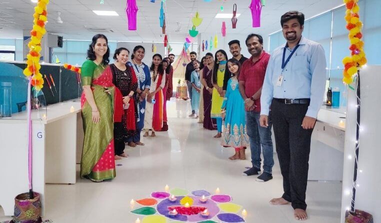 Festival Celebration at Maven Silicon
